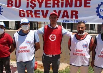 450 işçi ‘insanca yaşam’ için grevde