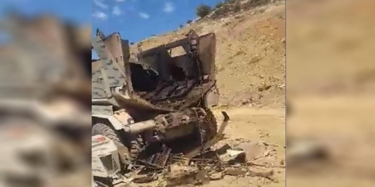 5 peşmergenin yaşamını yitirdiği zırhlı araç ortak heyete gösterilmedi 5 peşmergenin yaşamını yitirdiği zırhlı araç ortak heyete gösterilmedi