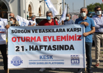 BTS’nin oturma eylemi 21’inci haftasında