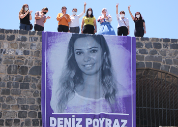 Deniz Poyraz’ın fotoğrafı Amed surlarında