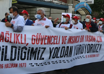 DİSK, 15-16 Haziran’da hayatını kaybedenleri andı