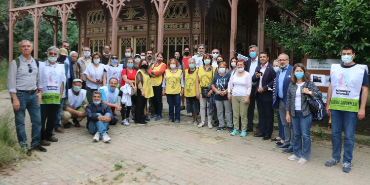 Validebağ Gönüllüleri betonlaşmaya karşı nöbette Validebağ Gönüllüleri betonlaşmaya karşı nöbette