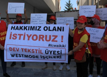 Westmode işçileri: Hakkımızı istiyoruz