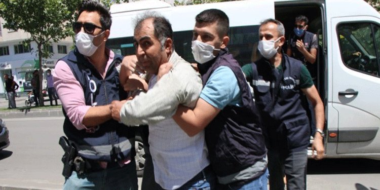 Batman’da Deniz Poyraz eylemine müdahale Batman’da Deniz Poyraz eylemine müdahale