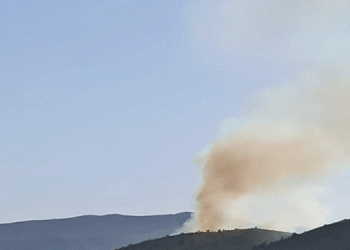 Bitlis’te operasyonda başlayan yangın sürüyor