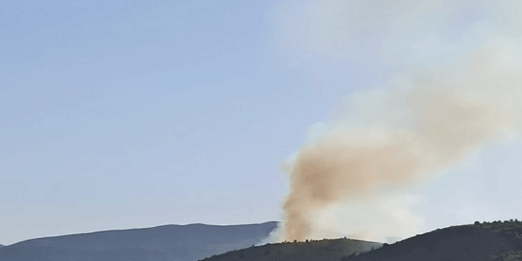 Bitlis’te operasyonda başlayan yangın sürüyor Bitlis’te operasyonda başlayan yangın sürüyor