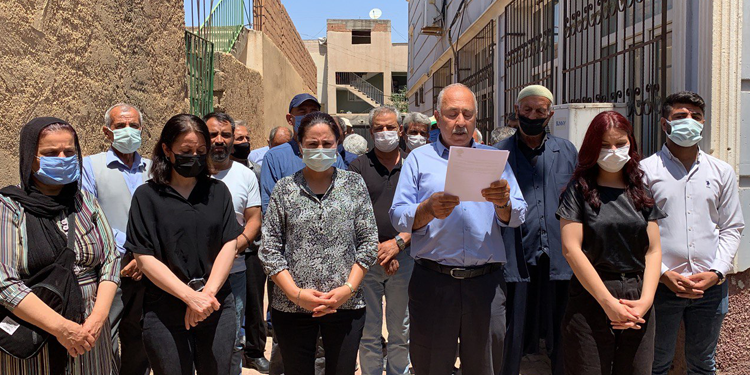 Deniz Poyraz cinayeti Ceylanpınar’da kınandı Deniz Poyraz cinayeti Ceylanpınar’da kınandı