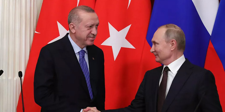 Erdoğan ile Putin telefonda görüştü Erdoğan ile Putin telefonda görüştü