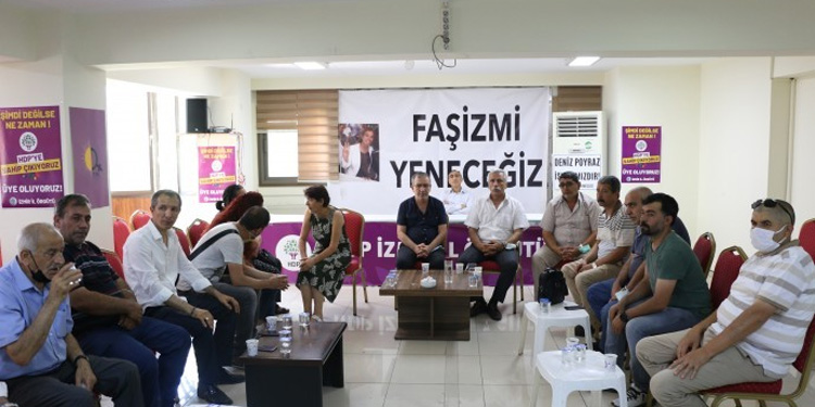 HDP İzmir İl Örgütü’ne dayanışma ziyaretleri sürüyor HDP İzmir İl Örgütü’ne dayanışma ziyaretleri sürüyor