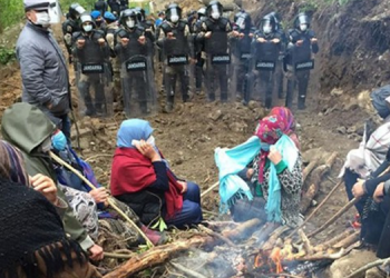 Doğa talanına karşı şarkı bestelediler