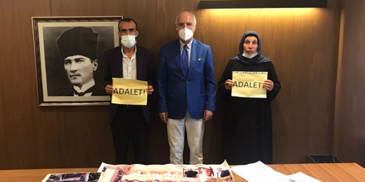 Şenyaşar ailesi ile Durakoğlu görüştü Şenyaşar ailesi ile Durakoğlu görüştü