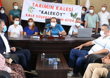 ‘Tarım arazileri yok edilmek isteniyor’