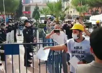 Ali Faik İnter Soma Meydanı’ndan sesleniyor