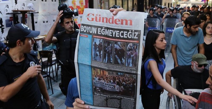 AYM’den Özgür Gündem’in kapatılmasına ihlal kararı AYM’den Özgür Gündem’in kapatılmasına ihlal kararı