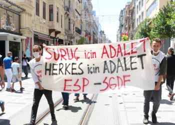 Suruç için yürüyenlere müdahale: 6 gözaltı