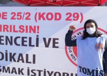 Sinbo direnişçisi Türker’in yürüyüşüne polis engeli