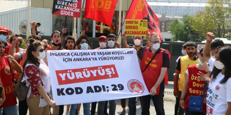 Ankara’ya yürümek isteyenlere müdahale: Çok sayıda gözaltı