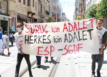 Suruç için yürüyenlere müdahale: 6 gözaltı