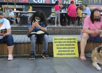 ‘Sessiz çığlık’ eylemi 240’ıncı gününde: Tahribata dur deyin