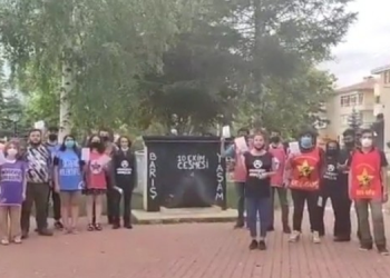 Suruç Katliamı bildirisi dağıtan gençler emniyete tutuluyor