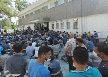 Toroslar EDAŞ işçileri iş bıraktı