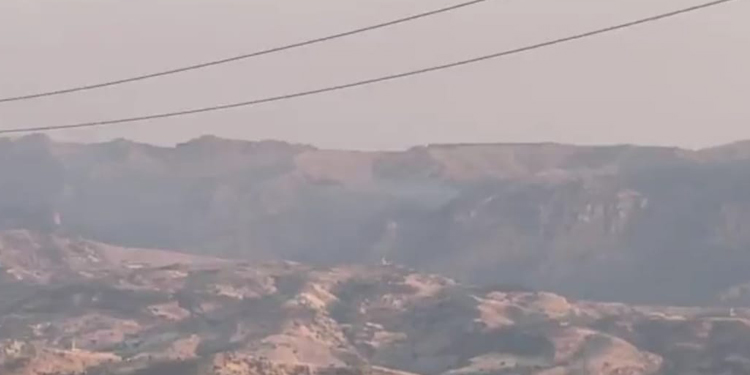 Cudi’de yangın Cudi’de yangın