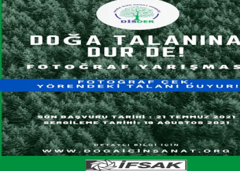 Doğa talanı konulu fotoğraf yarışması