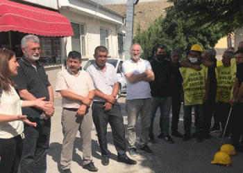 HDP’den madencilere ziyaret