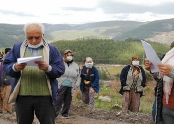 İkizköy’de doğa talanına karşı suç duyurusu