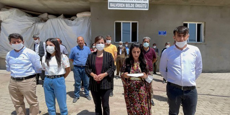 Irkçı saldırılara Şırnak’ta tepki Irkçı saldırılara Şırnak’ta tepki