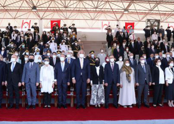 İYİ Parti heyeti, Kıbrıs’taki töreni terk etti