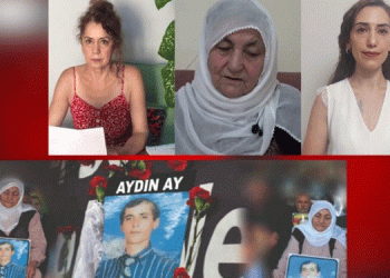 Kaybedilen oğlunun kemiklerini istedi