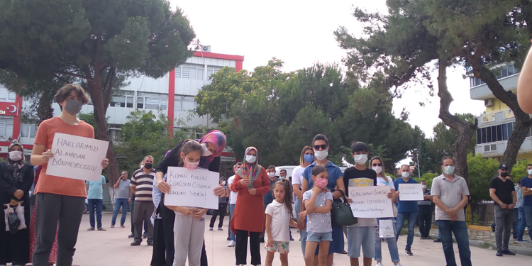 Madencilerin aileleri: Çözüm istiyoruz Madencilerin aileleri: Çözüm istiyoruz