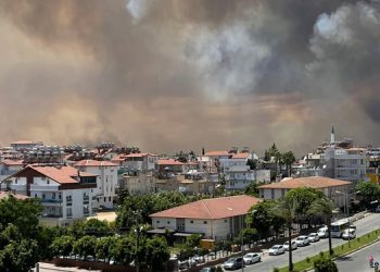 Manavgat’ta 4 ayrı noktada orman yangını çıktı