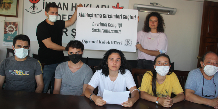 Öğrenci Kolektifi üyesi gence ajanlık dayatması Öğrenci Kolektifi üyesi gence ajanlık dayatması