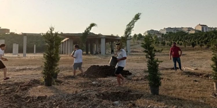 SGDF üyelerinden ‘Düş Yolcuları Ormanı’