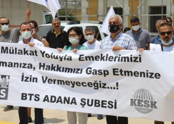 TCDD çalışanları kayırmacılığa karşı sokağa çıktı