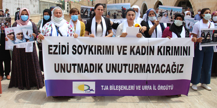 ‘3 Ağustos, Kadın Kırımına Karşı Mücadele Günü ilan edilsin’ çağrısı ‘3 Ağustos, Kadın Kırımına Karşı Mücadele Günü ilan edilsin’ çağrısı