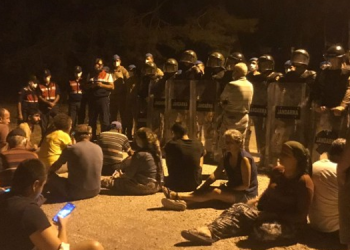 Akbelen’de nöbet eylemine müdahale