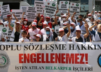 Bel Karper işçilerinin direnişi: İnsanca yaşamak istiyoruz