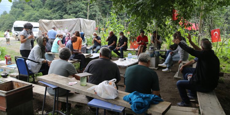 İkizdere’de nöbet 101’inci gününde