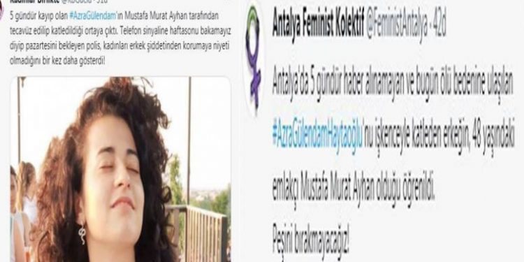 Kadınlardan tepki: Azra’nın hesabını soracağız Kadınlardan tepki: Azra’nın hesabını soracağız