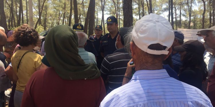 Akbelen’de nöbet eylemine valilik engeli