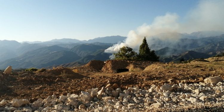 Hozat 6 gündür yanıyor