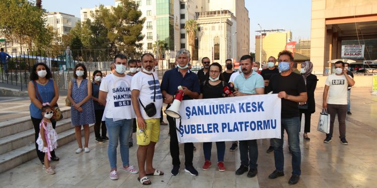 KESK Urfa Şubesi: Satış sözleşmesini kabul etmiyoruz