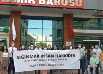 İzmir Barosu: Sığınma talebi lütuf değil hukuki bir zorunluluk