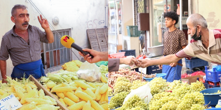 Pazar esnafı: Geçinemiyoruz Pazar esnafı: Geçinemiyoruz