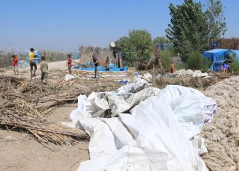 Çadırları kaldırmaları için işçilere 2 gün süre verildi