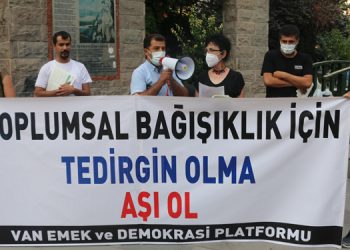 Van’da ‘Tedirgin Olma Aşı Ol’ kampanyası