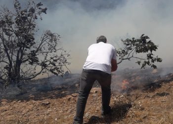 Yayladere’deki yangın yerleşim alanlarına doğru ilerliyor